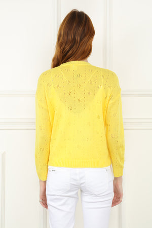 Yellow Sunflower Cardigan