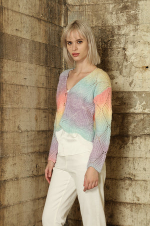 Multi Color Cardigan