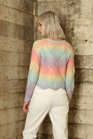 Multi Color Cardigan