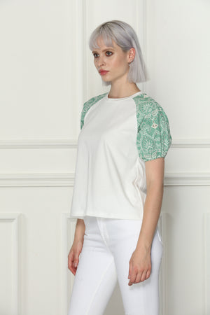 Green Lace T-Shirt