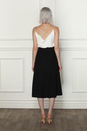 Linen Belt Skirt